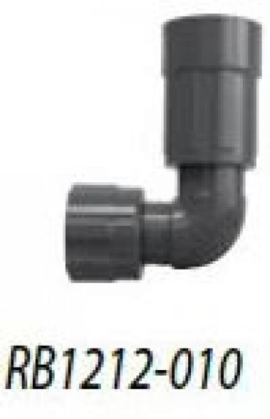 PVC-Winkelstück - Typenreihe RB1200 - 1“ IG x 1“ IG, Schwenkstück - Typ RB1212010